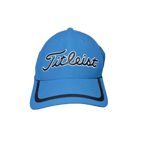 Titleist Performance Golf Cap Sky-Blue Stretch-Fit S/M Tour-Classic Embroidery - Picture 1 of 4